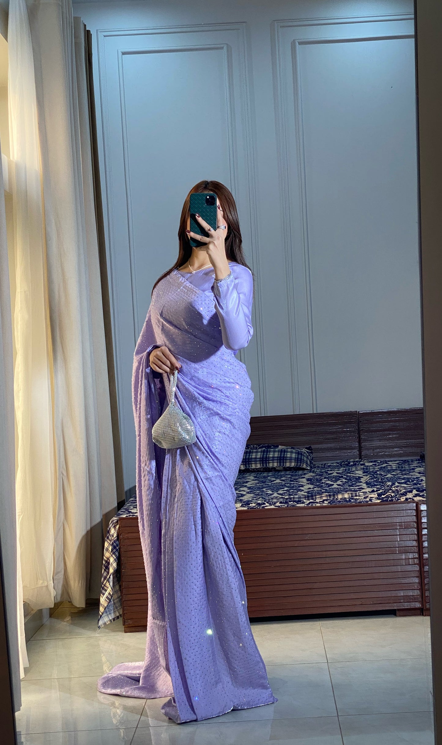 Swarovski Gulzar Saree