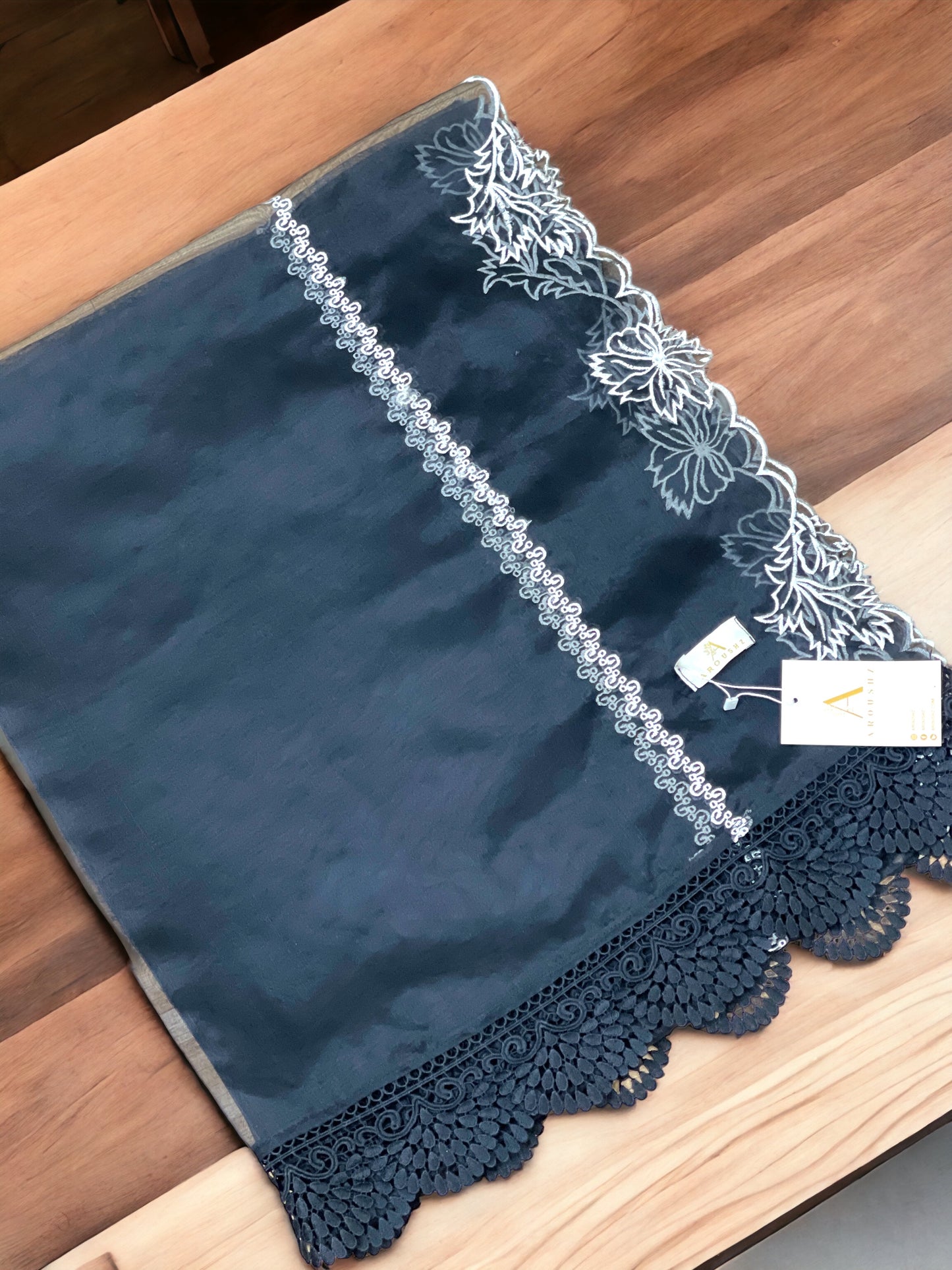 Embroidered Organza Dupatta