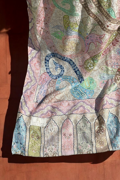 Kalamkar Pure Pashmina shawl