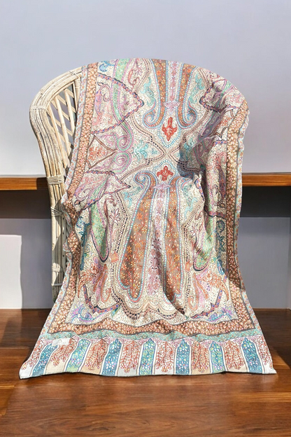 Kalamkari Pure Pashmina Stole