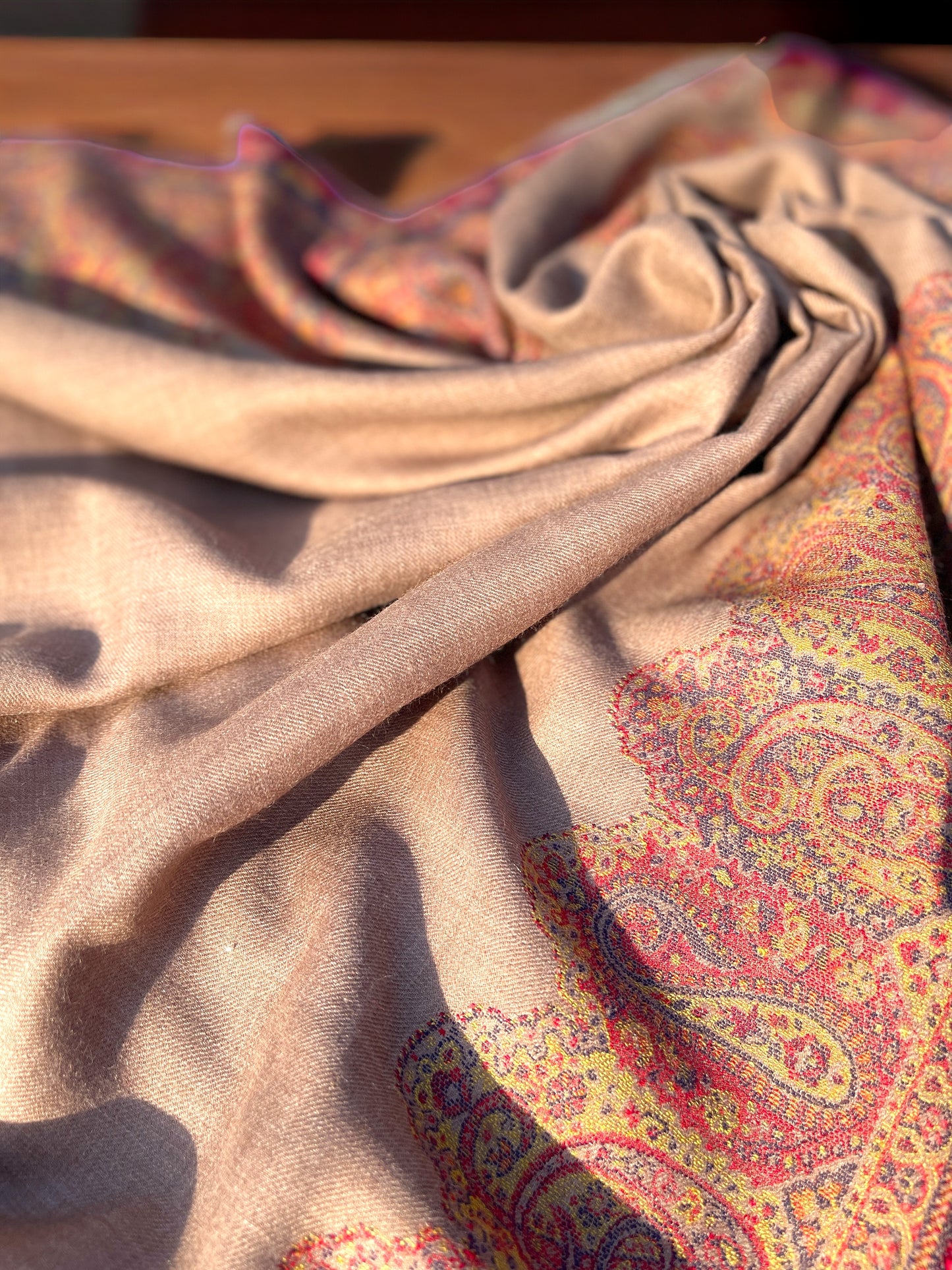 Pure Pashmina Kani Woven Stole