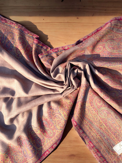 Pure Pashmina Kani Woven Stole