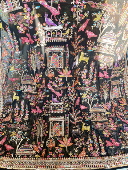 Shikargah Kashmiri Dupatta