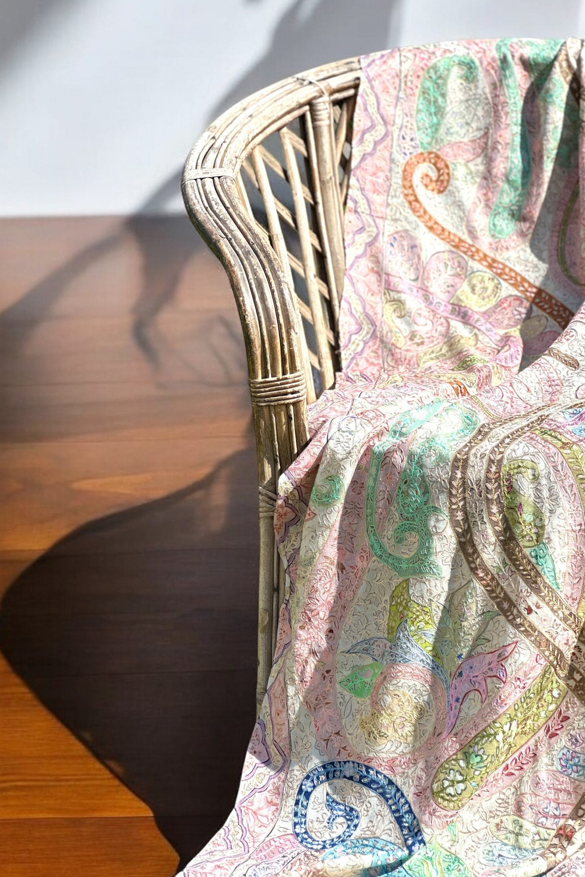 Kalamkar Pure Pashmina shawl