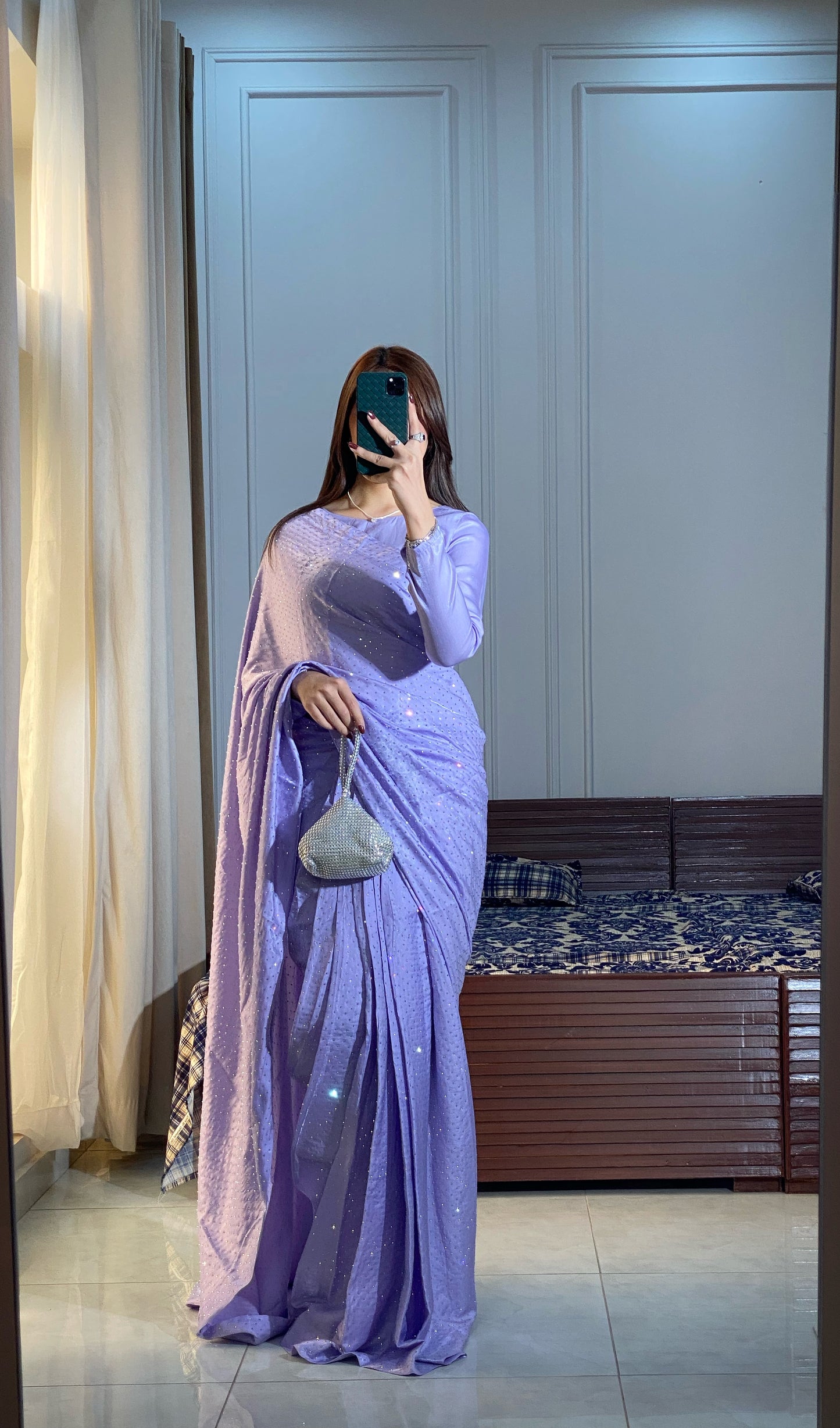 Swarovski Gulzar Saree
