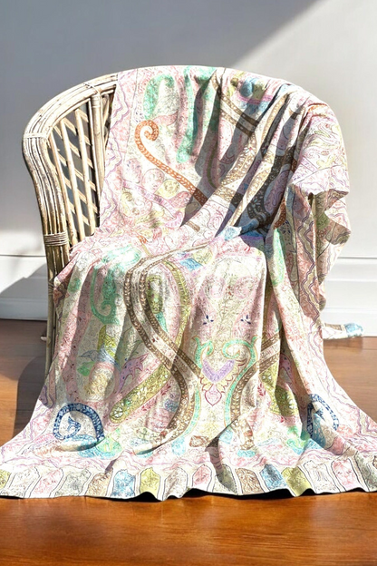 Kalamkar Pure Pashmina shawl
