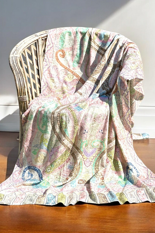 Kalamkar Pure Pashmina shawl
