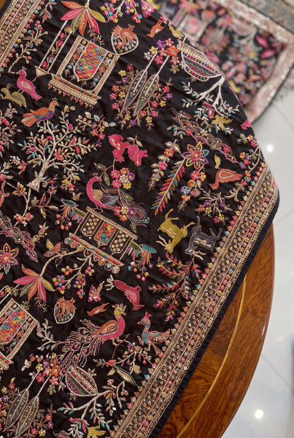 Shikargah Kashmiri Dupatta