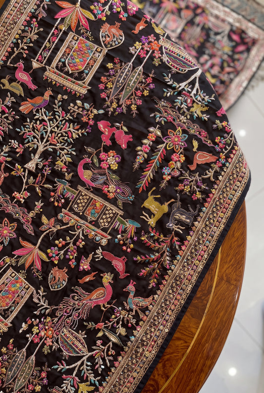 Shikargah Kashmiri Dupatta