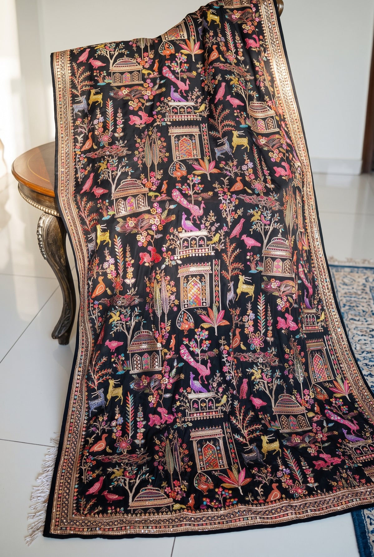 Shikargah Kashmiri Dupatta