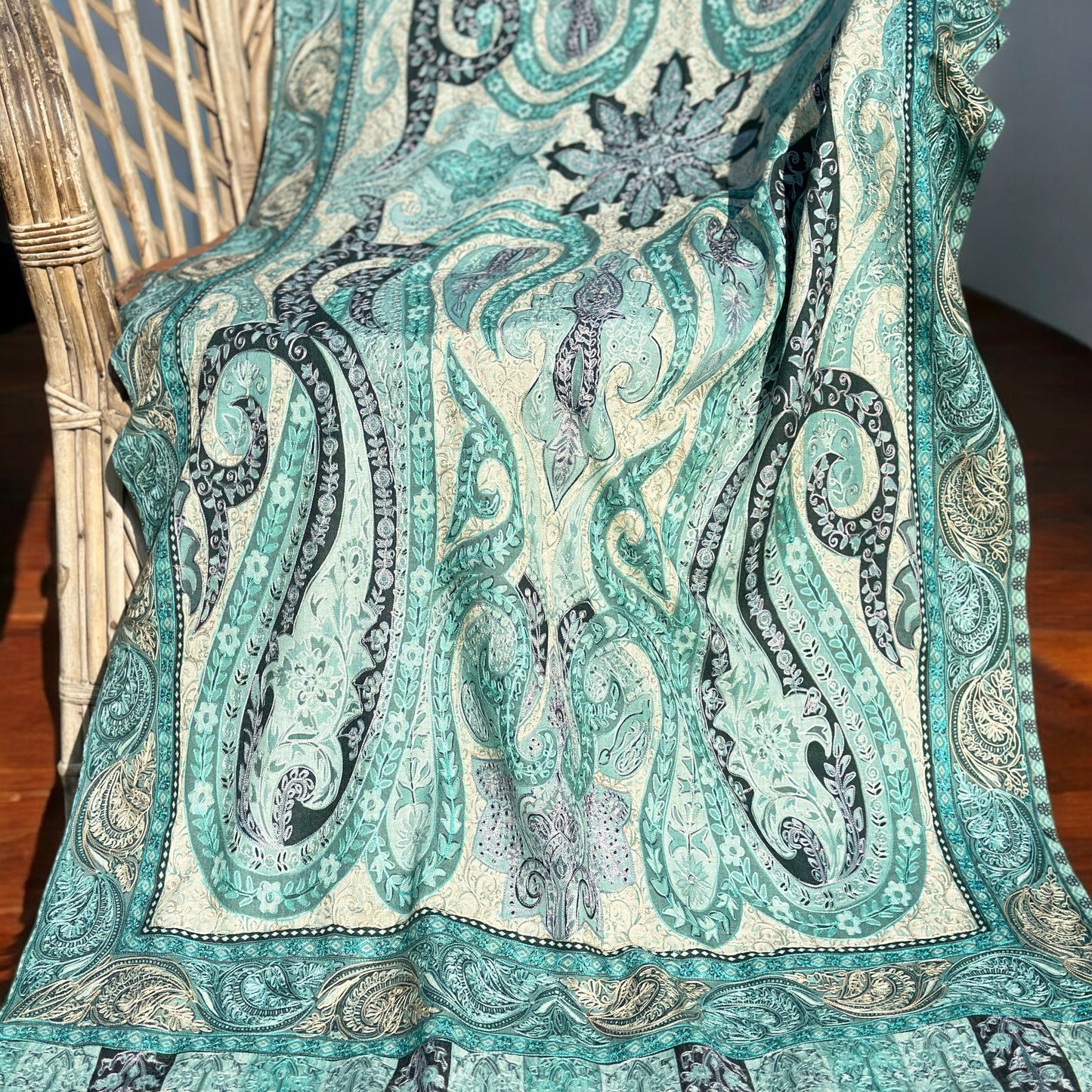 Kalamkari Pure Pashmina Stole