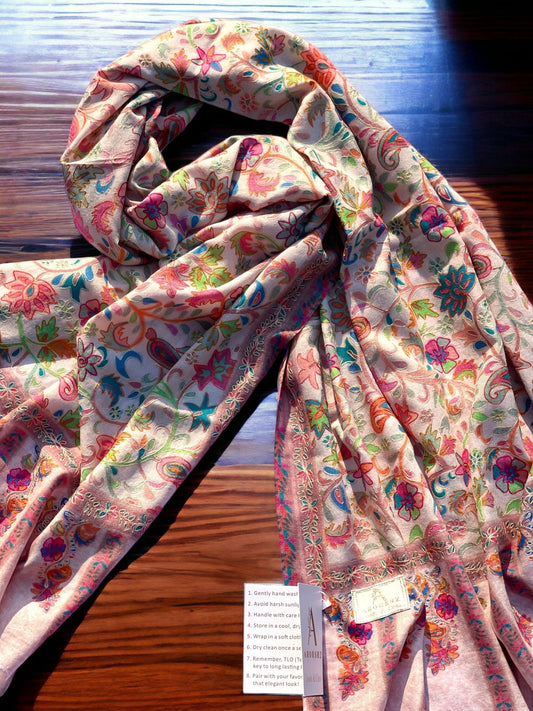 Kalamkar Needle Aari Work Stoles