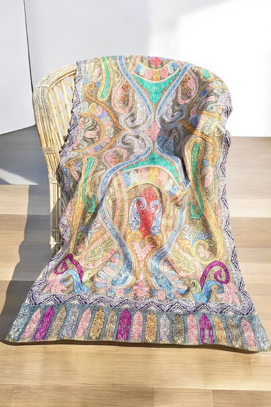 Pure Pashmina Kalamkar Stole