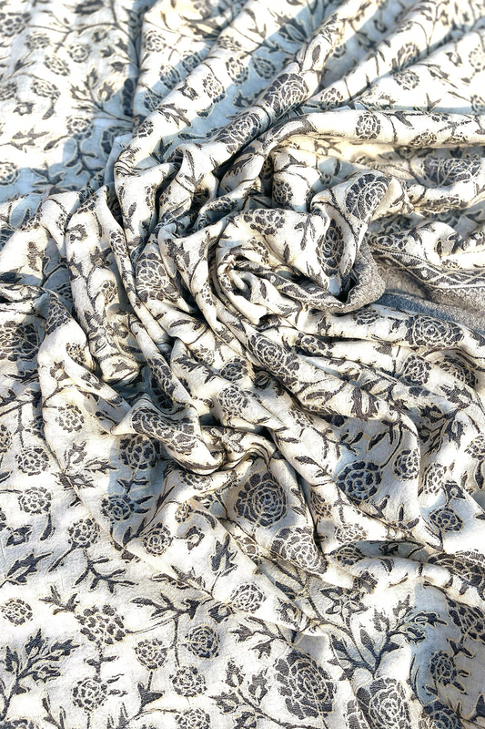 Needle Work Kalamkar on Pure Pashmina