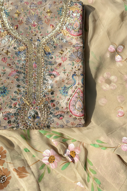 Hand Painted Sabyasachi Inspired Dress