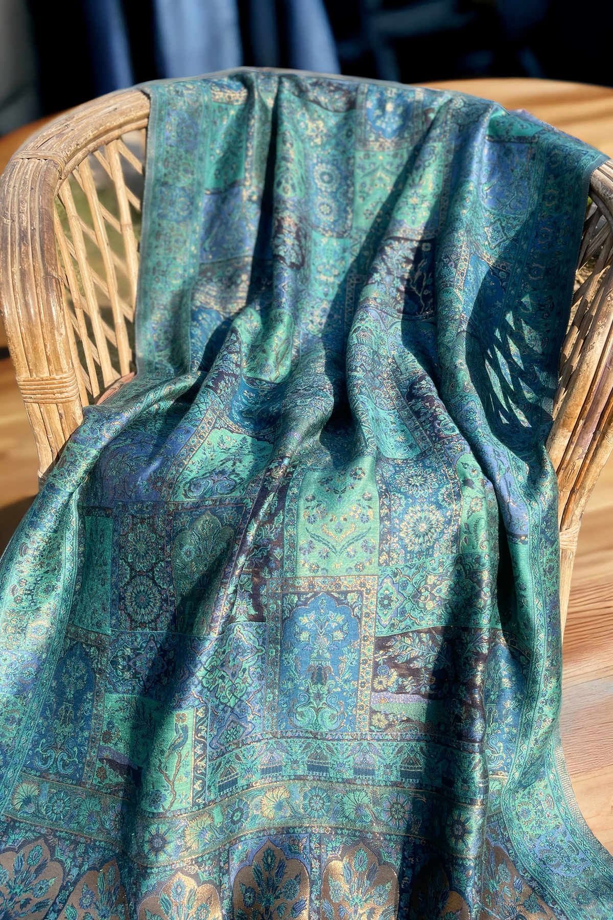 Pure Kani Silk Shawl by Aroushz