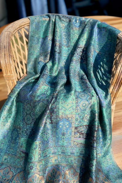 Pure Kani Silk Shawl by Aroushz
