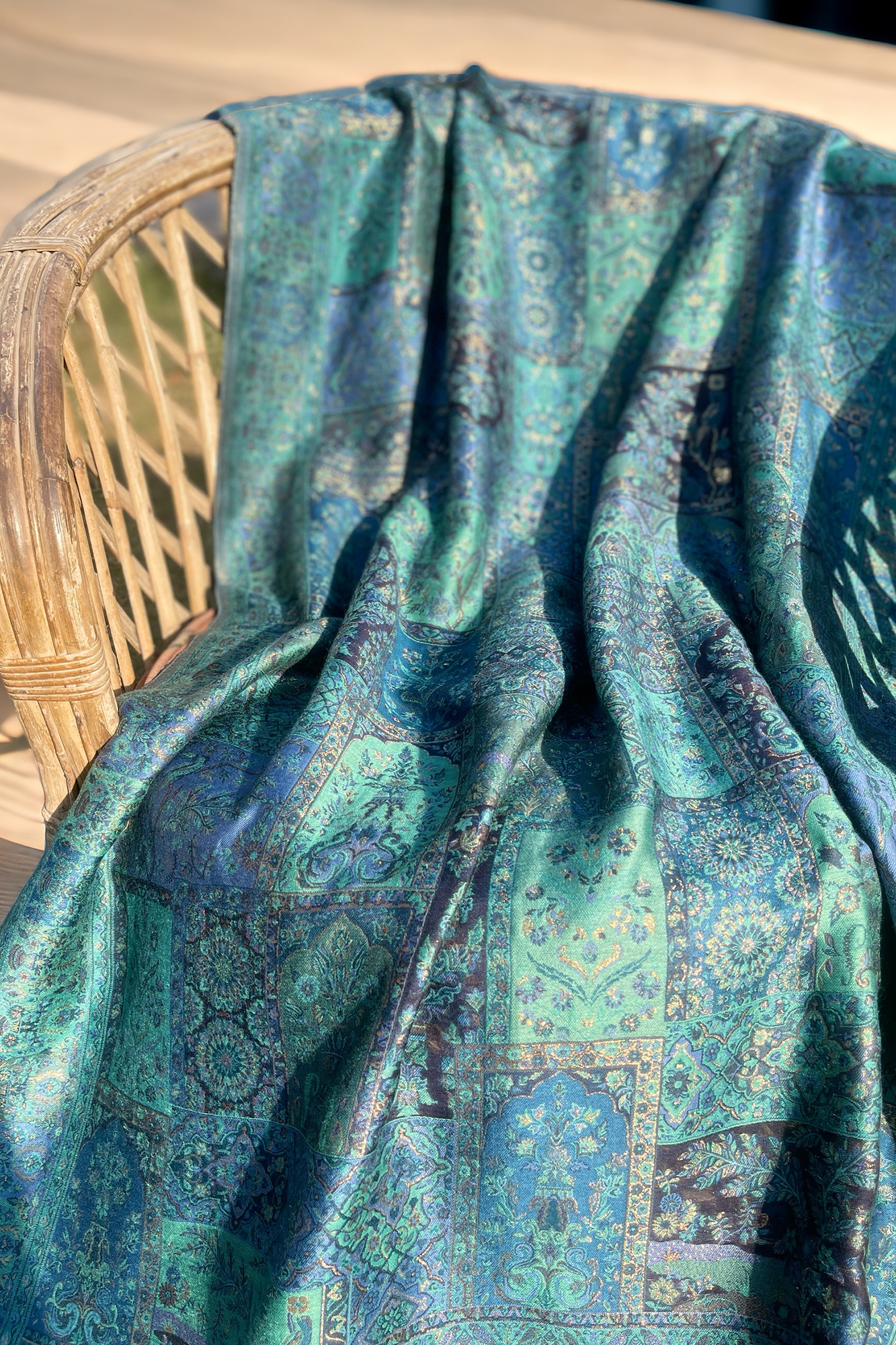 Pure Kani Silk Shawl by Aroushz