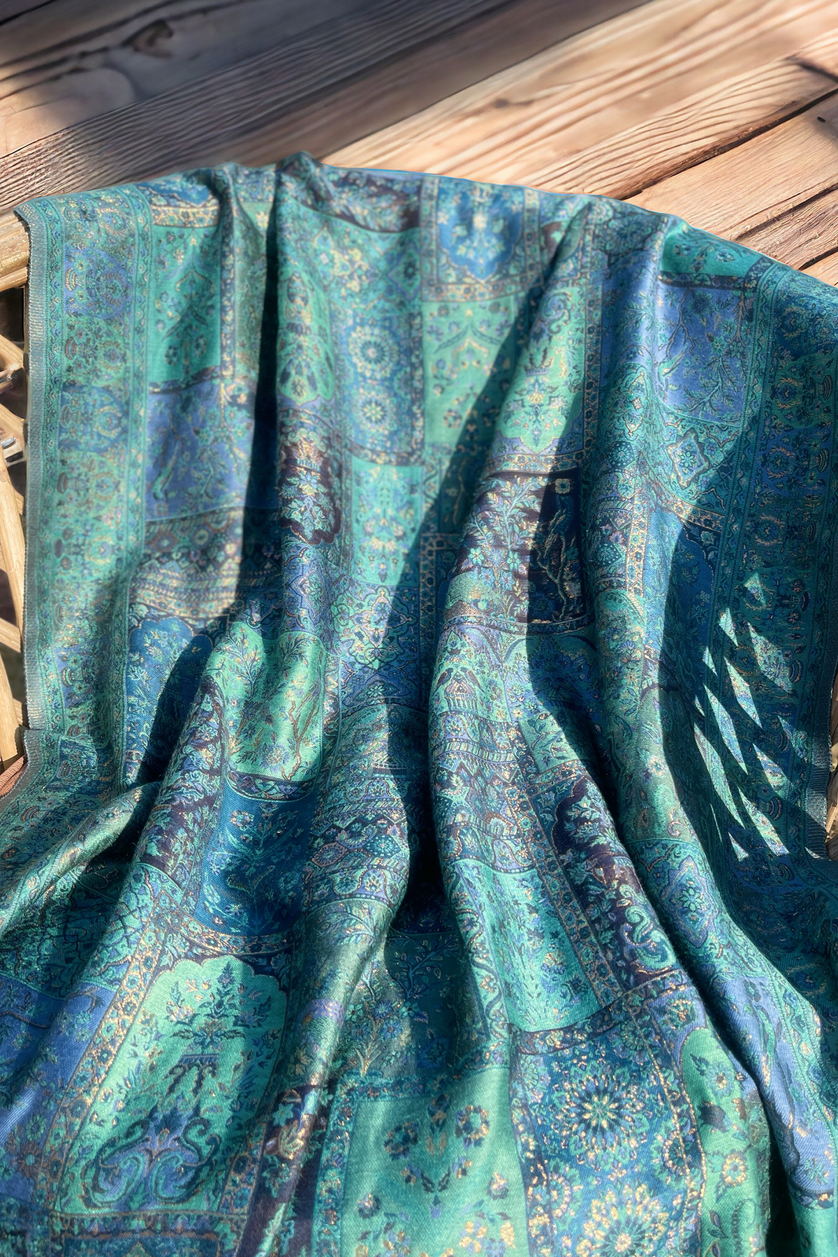 Pure Kani Silk Shawl by Aroushz