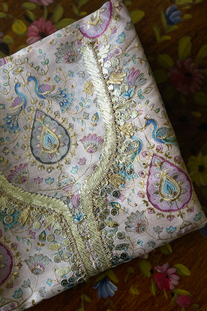 Handworked and Gota Tilla Dress