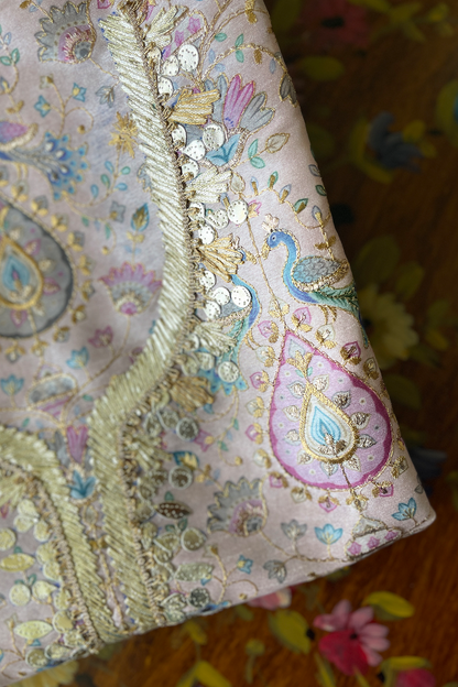 Handworked and Gota Tilla Dress