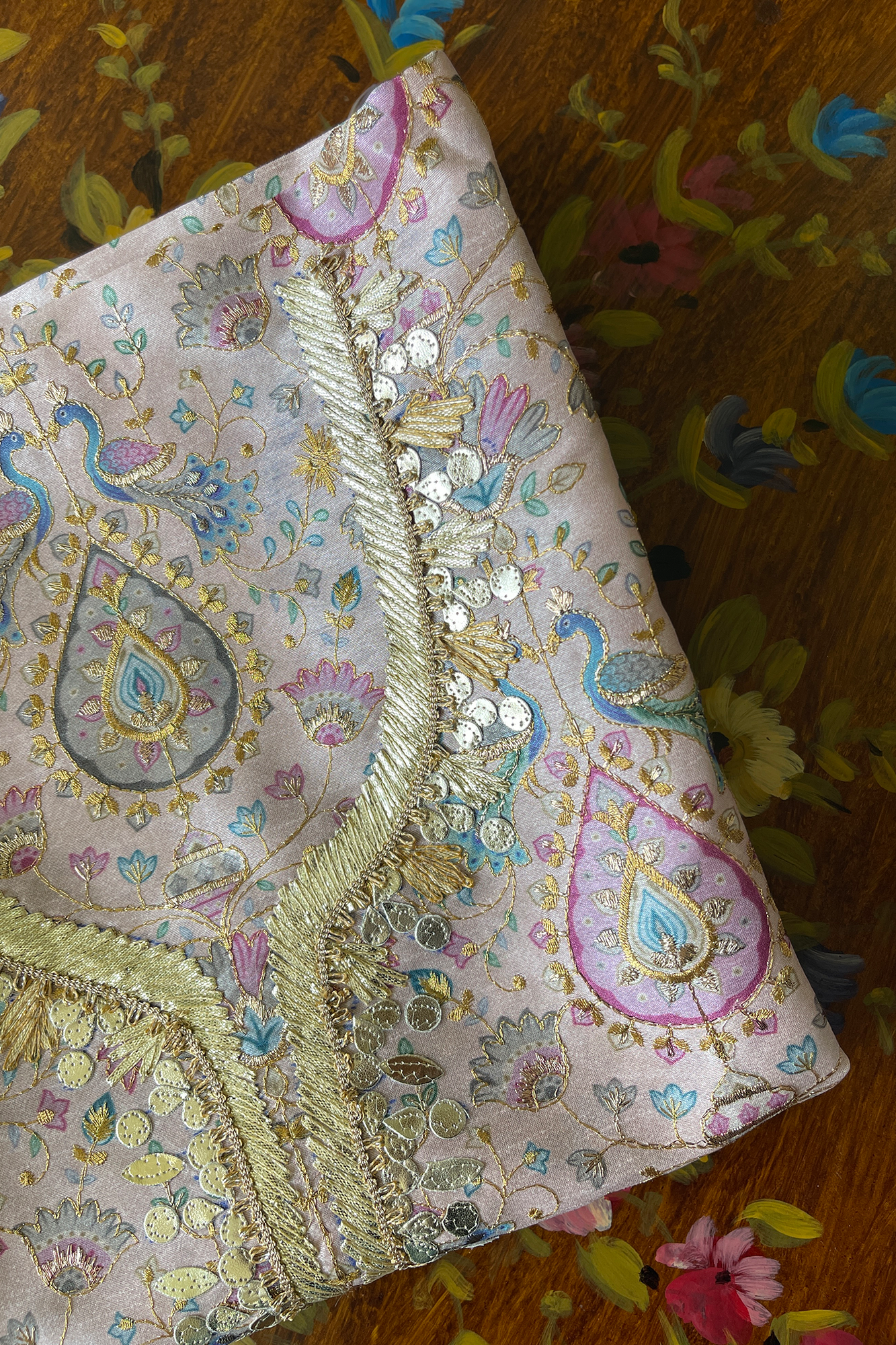 Handworked and Gota Tilla Dress