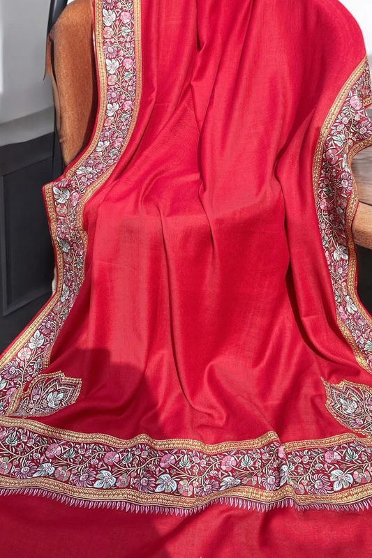 Embroidered Pashmina Shawl