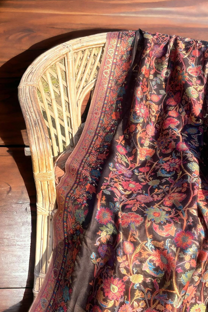 Pure Kani Silk Dupatta by Aroushz