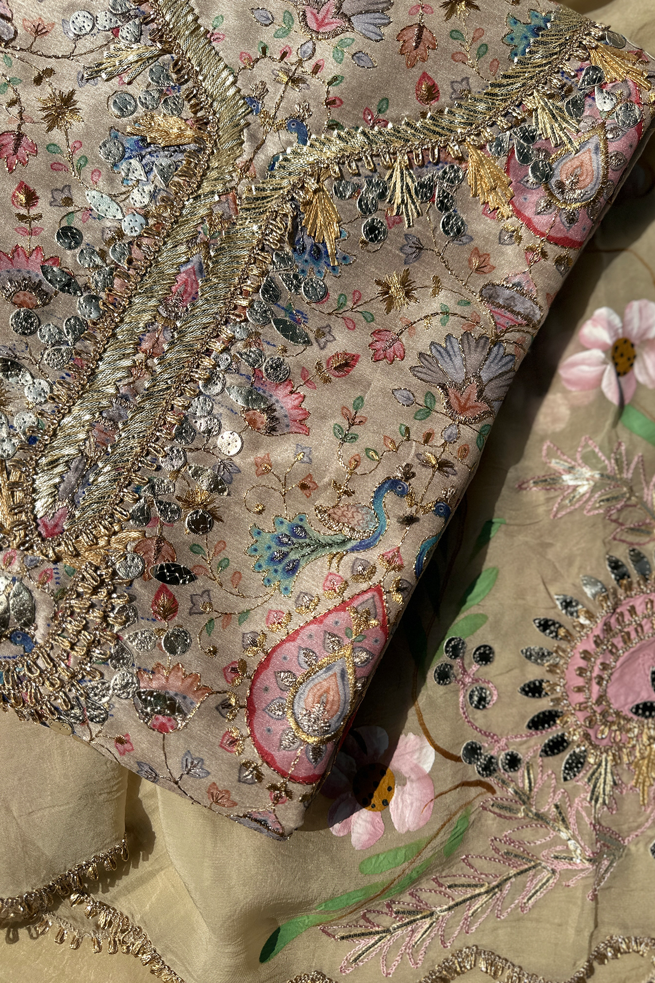 Hand Painted Sabyasachi Inspired Dress
