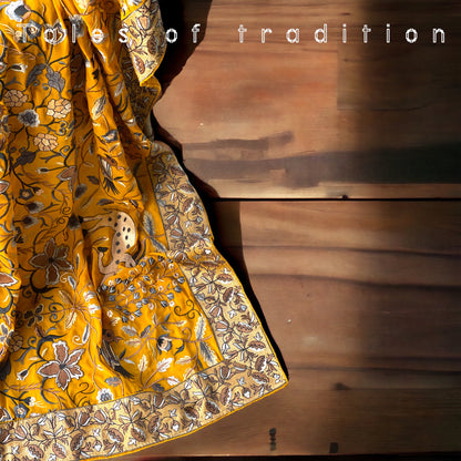 Kashmiri Embroidered Chiffon Dupatta/ Shawls