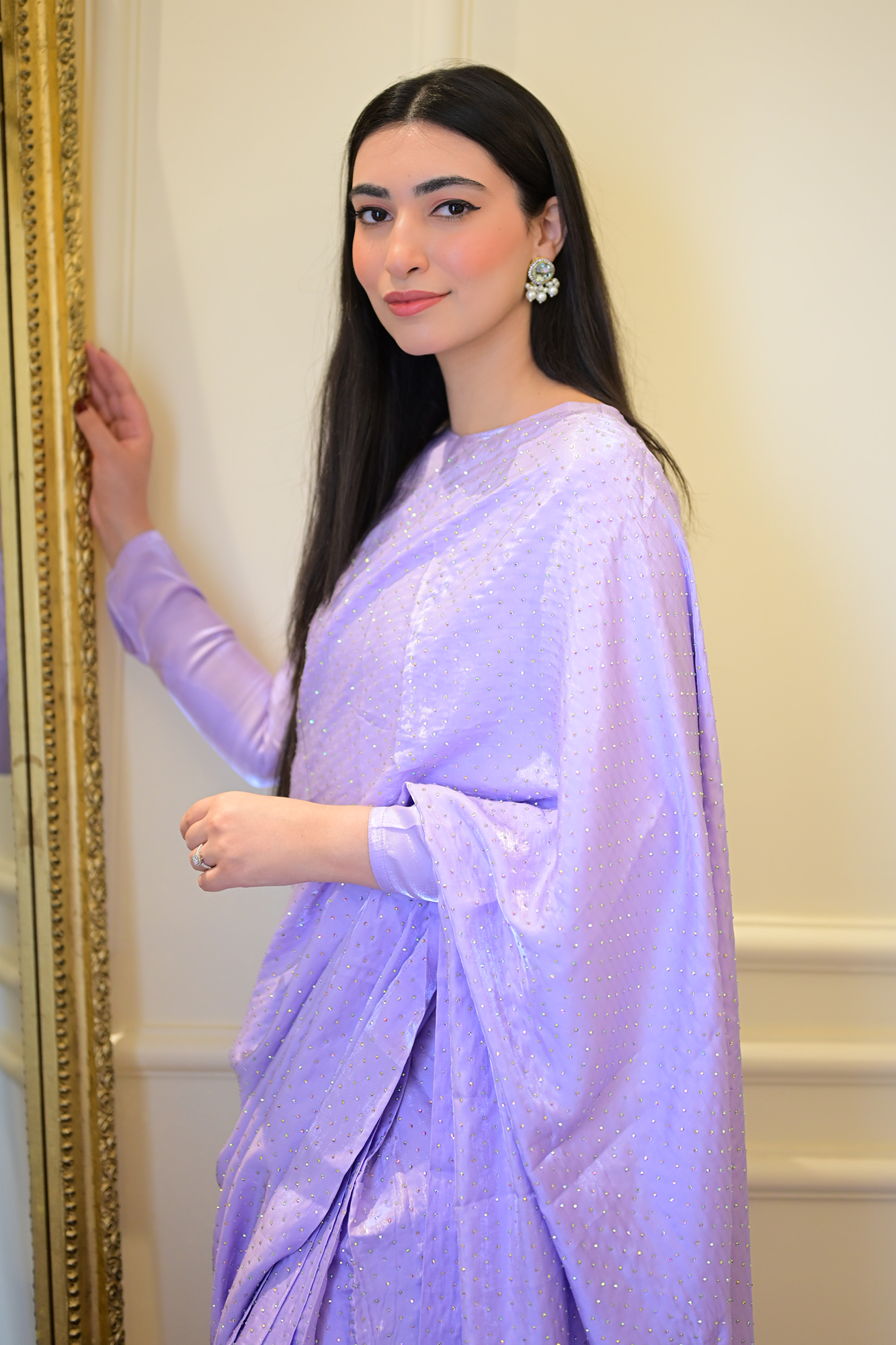Swarovski Gulzar Saree