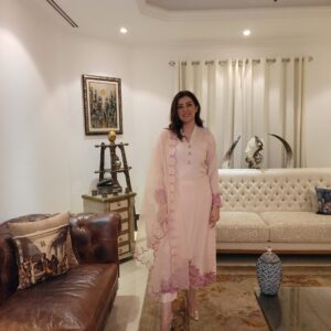 Beautiful Cutwork Designer Dress