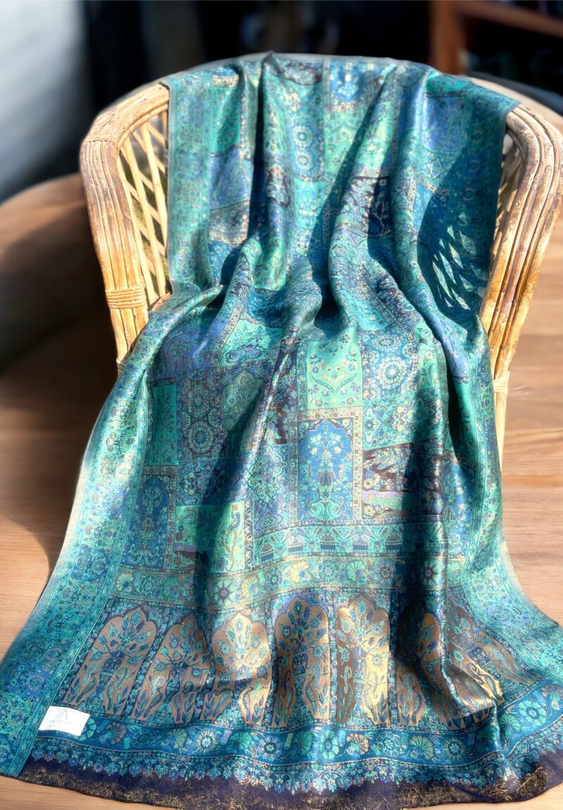 Pure Kani Silk Shawl by Aroushz