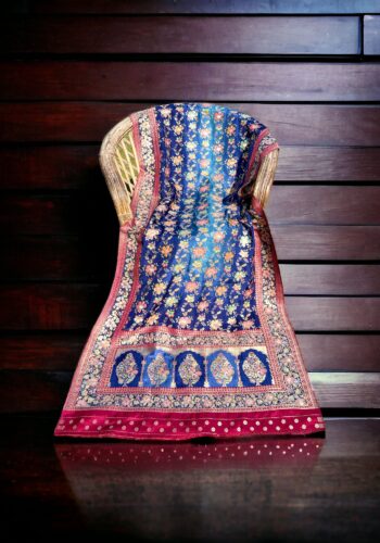 Pure Kani Silk Dupatta by Aroushz