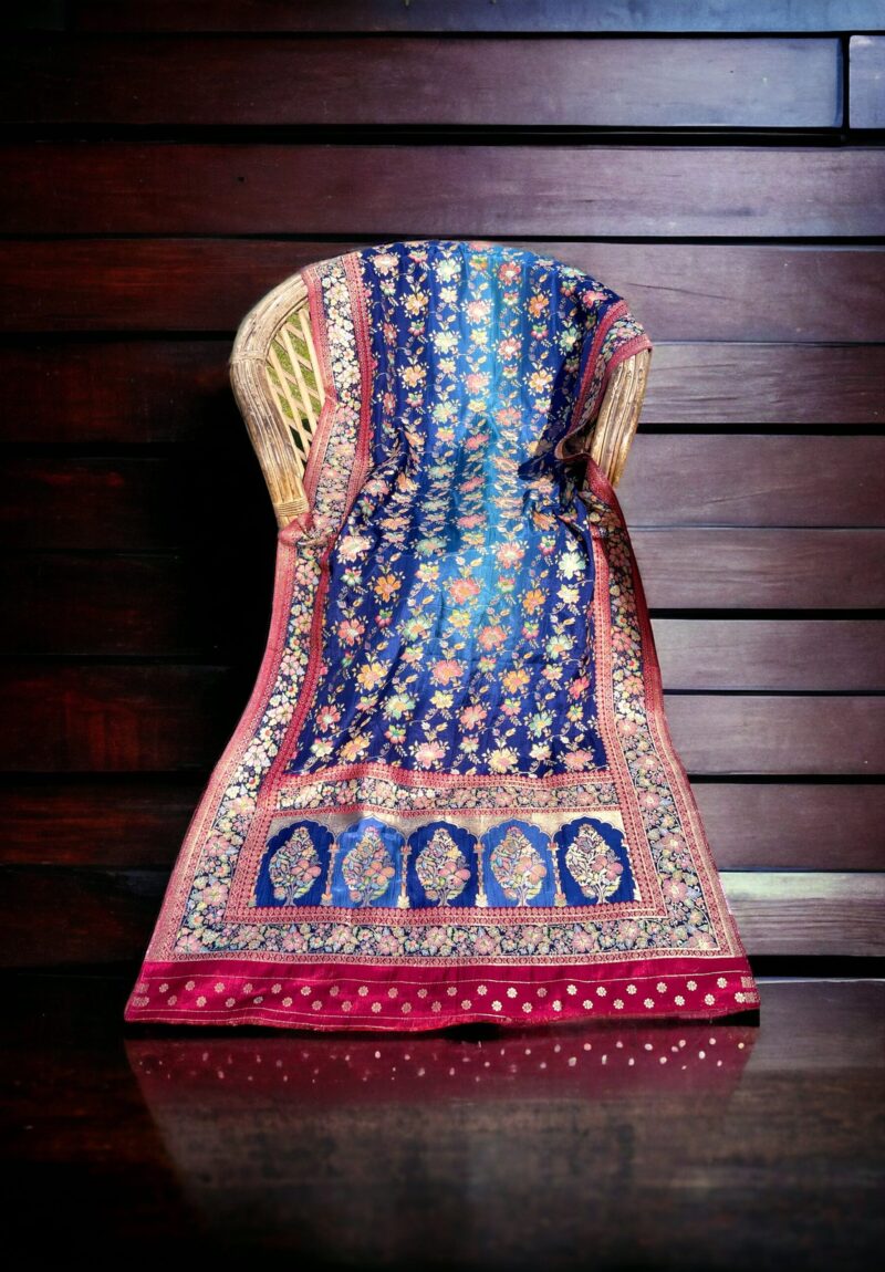 Pure Kani Silk Dupatta by Aroushz