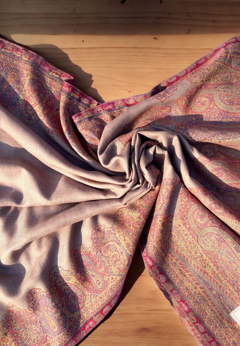 Pure Pashmina Kani Woven Stole