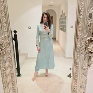 Formal Cutwork Dress