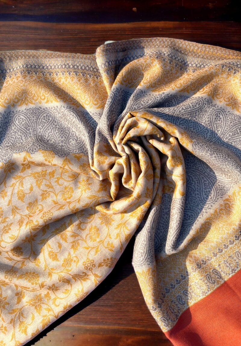 Pure Pashmina Kani Woven Shawl