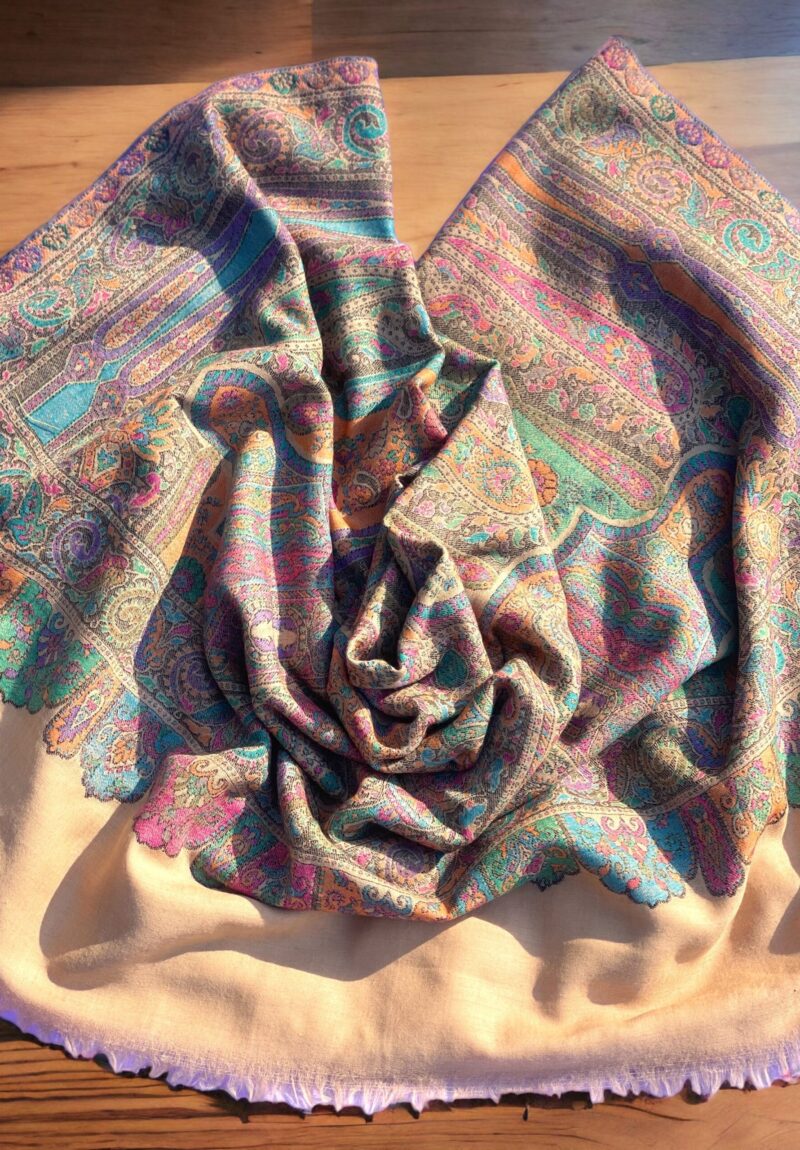 Pure Pashmina Kani Woven Shawl