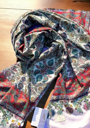 Kalamkar Needle Aar Work Shawl