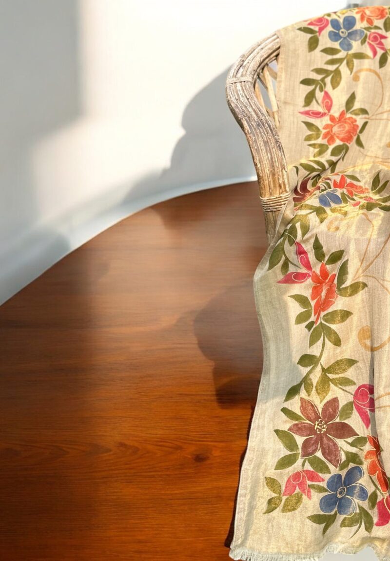 Handpainted Moonlight Shawl