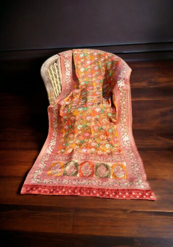 Pure Kani Silk Dupatta by Aroushz