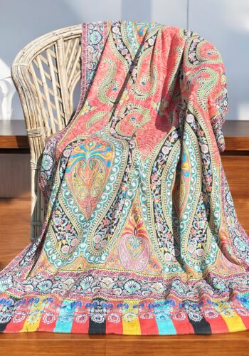Kalamkari Pure Pashmina Shawl