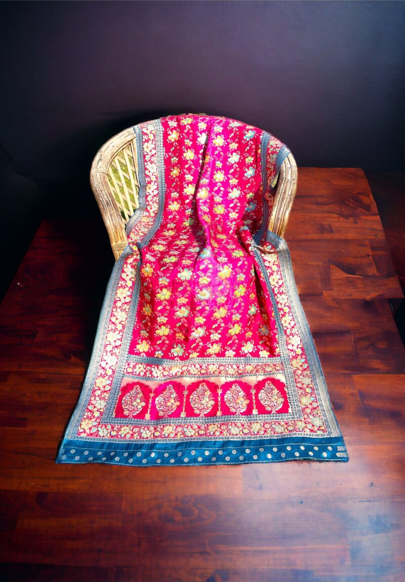 Pure Kani Silk Dupatta by Aroushz
