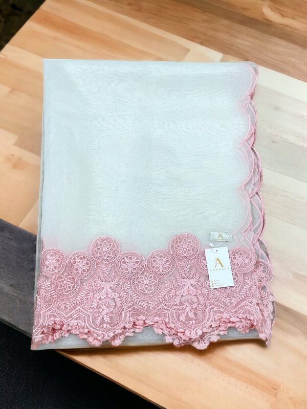 Embroidered Organza Dupatta