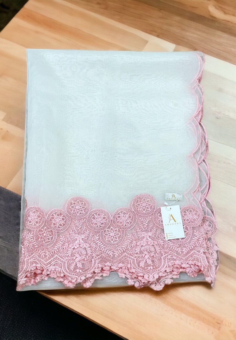 Embroidered Organza Dupatta