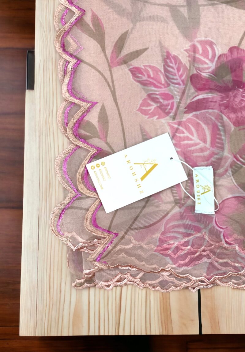 Printed Organza Dupatta