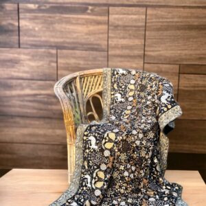 Kashmiri Embroidered Chiffon Dupatta/ Shawls